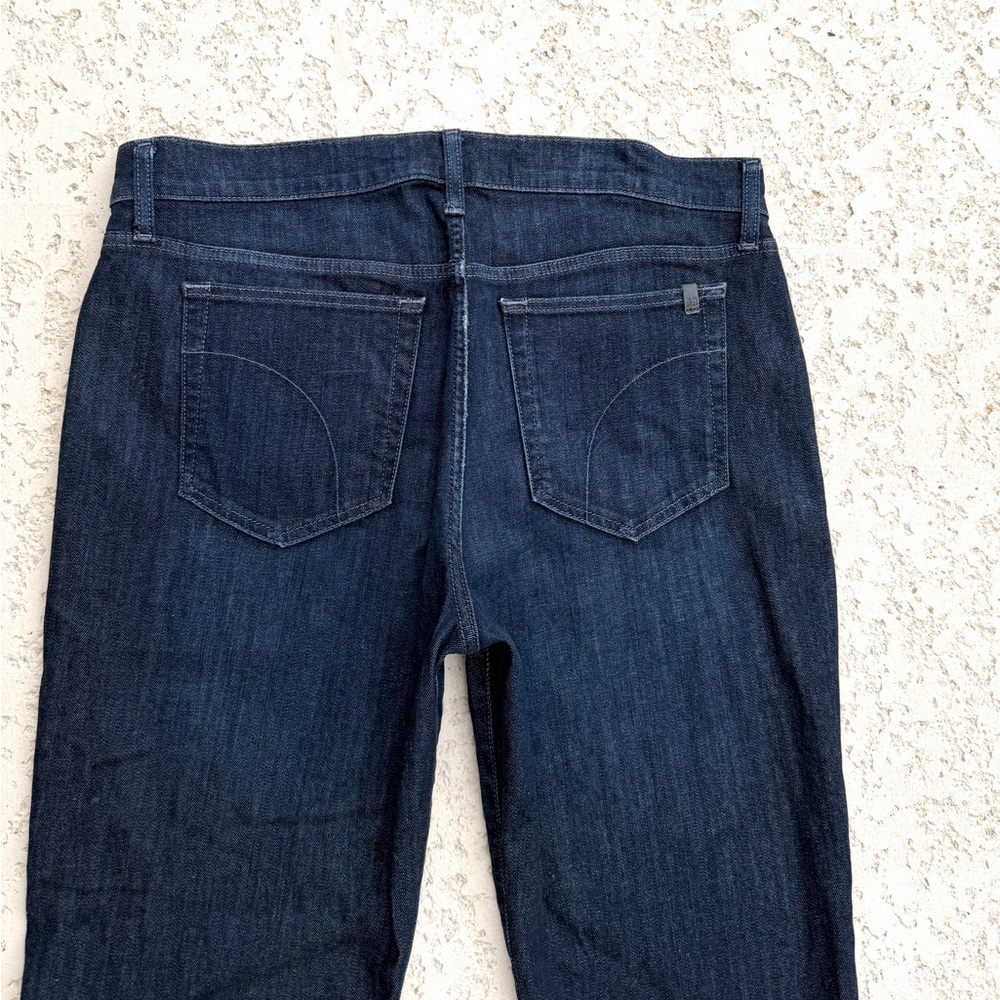 Mens Joe’s Jeans Size 34 X 30 Classic Straight Evans, Dark Blue Rinse Mid rise - Picture 4 of 9